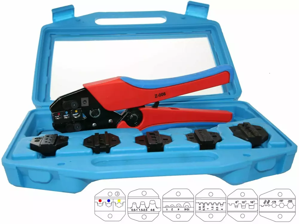 Z-006 Zaciskarka z wymiennymi matrycami 0,5-16 mm2 1