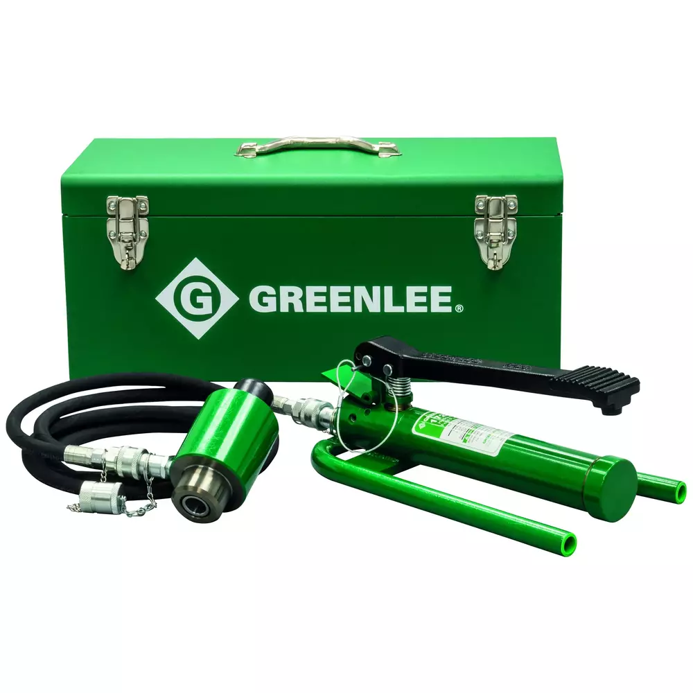 Wycinak hydrauliczny do otworów z pompą nożną KLAUKE / GREENLEE 52084941 1