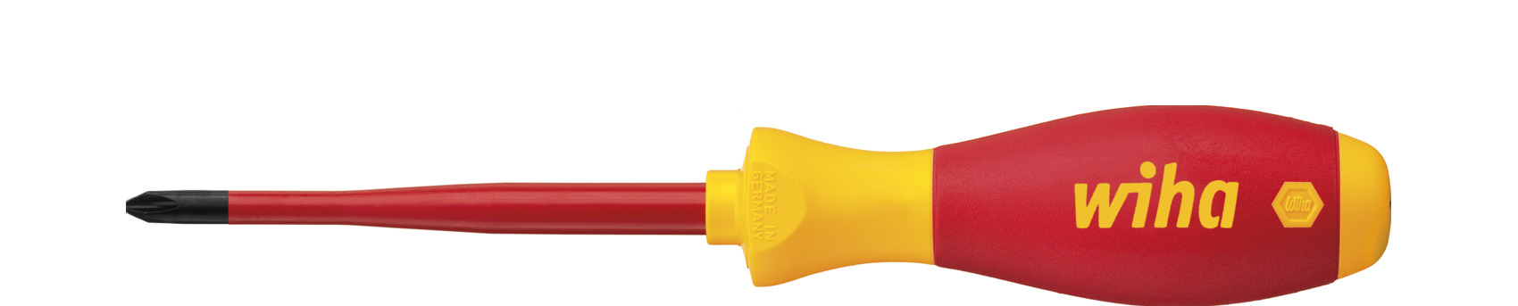Wkrętak SoftFinish electric slimFix Phillips PH1 x 80 mm / WIHA 10136 1