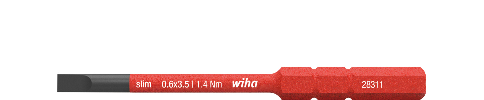 Bit slimBit electric płaski 3.5 mm x 75 mm / WIHA 41159 1