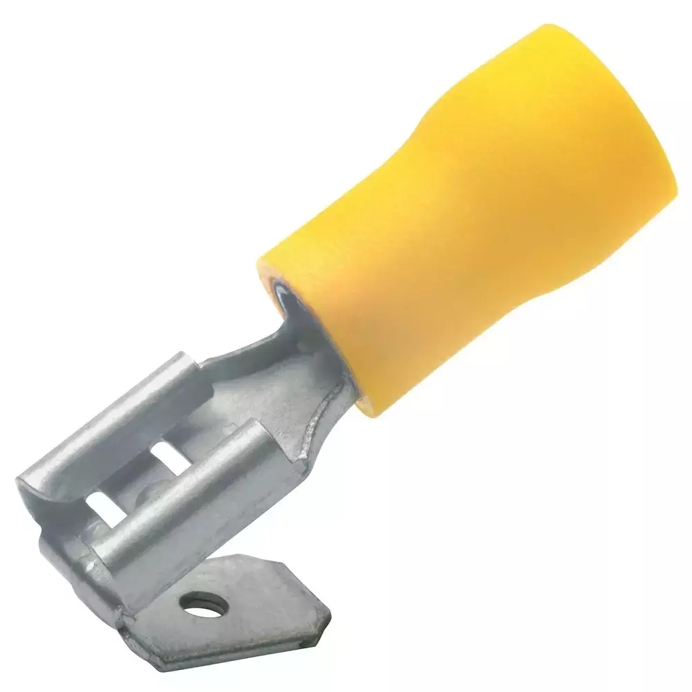 750AZ Gniazdo płaskie izolowane z bocznym przyłączem 4-6mm2 / 6,3mm / 100szt. 1