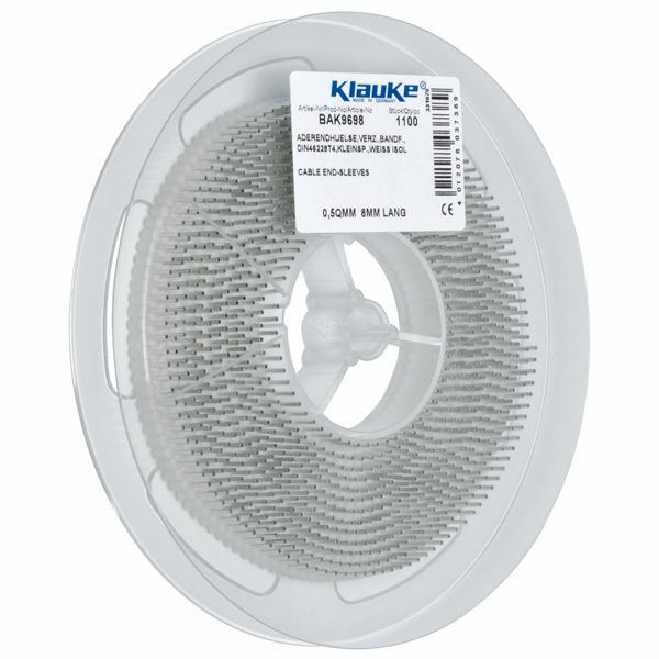 BAK9698 Tujejki izolowane w taśmie 0,5mm2 / 1100szt. 1