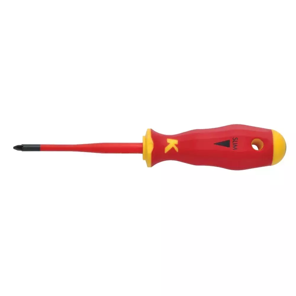KL120PZ2ISLIM Wkrętak VDE Pozidriv seria SLIM / KLAUKE / 1szt. 1