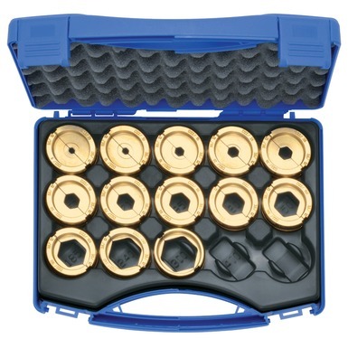 D22SET Zestaw matryc Cu DIN 6-300 mm2 / KLAUKE 1