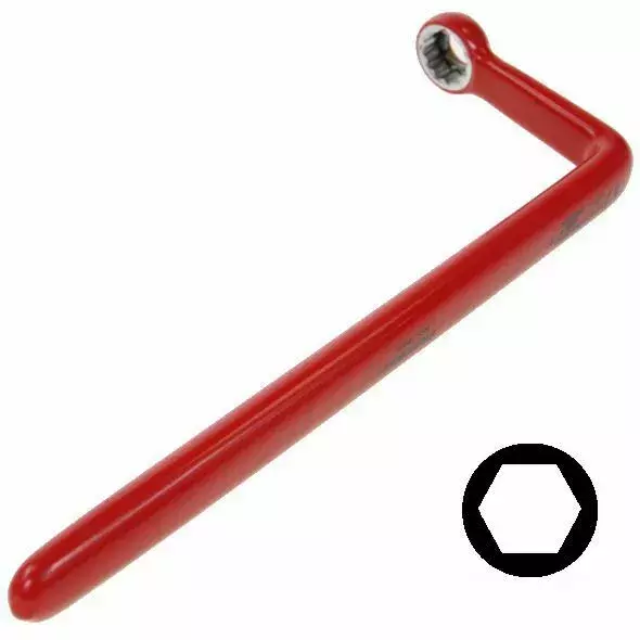 Klucz oczkowy odgięty 19 mm / 254199 1