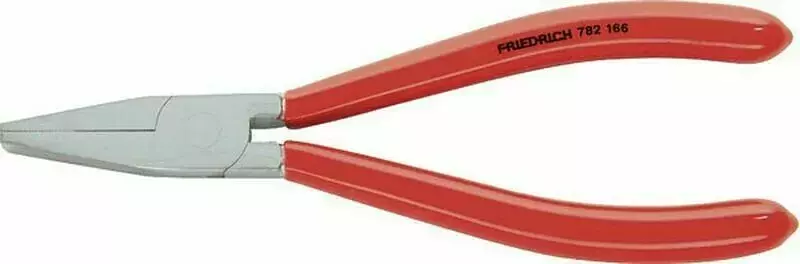 Flachzange 160 mm - Kopf poliert, tauchisoliert 1