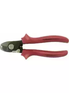 Kabelschere mit Abisolierfunktion 170 mm - Comfort Grip rot 1