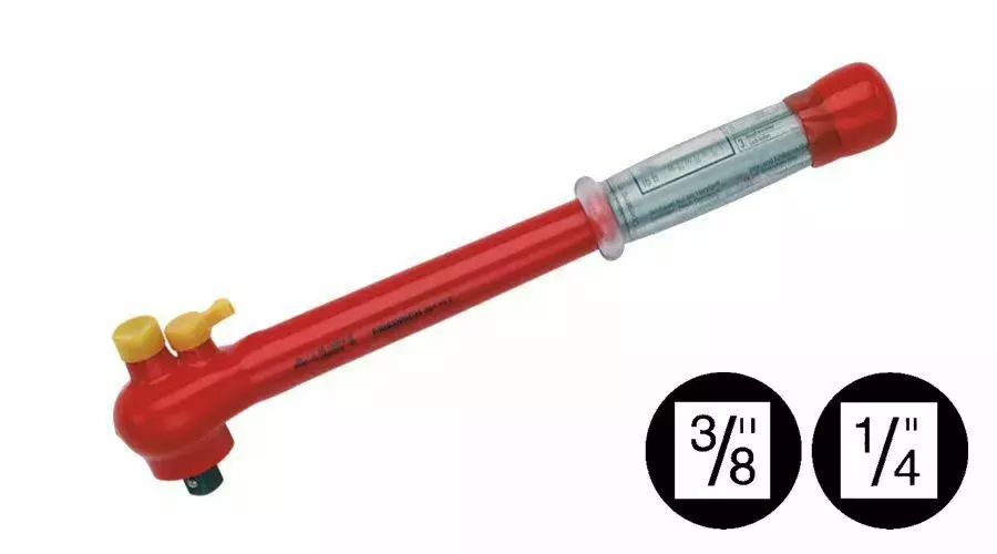 Klucz dynamometryczny 1/4" / 5-25Nm, 205 mm / 1000V / 313902 1