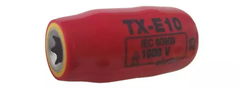 Nasadka izolowana sześciokątna 1/4", TX-E11 1