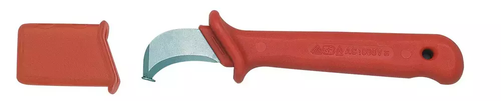 Nóż izolowany ze stopką 180 mm VDE 1KV / 143691 1