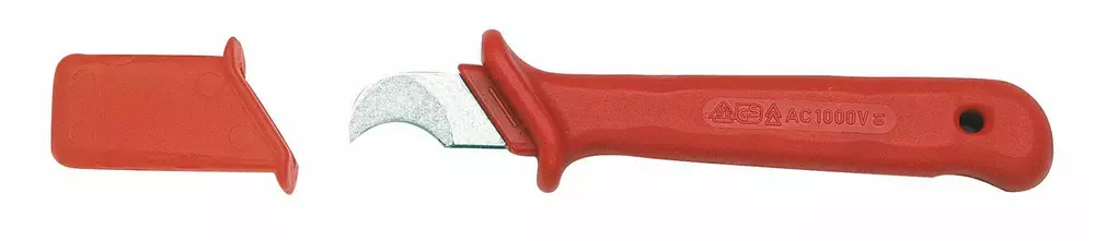 Nóż izolowany hakowy 180 mm VDE 1KV / 143295 1