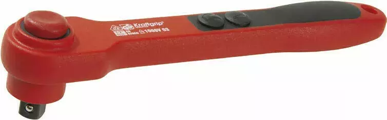 VDE-Umschaltknarre 1/2", 280 mm (Spritzguss) 1