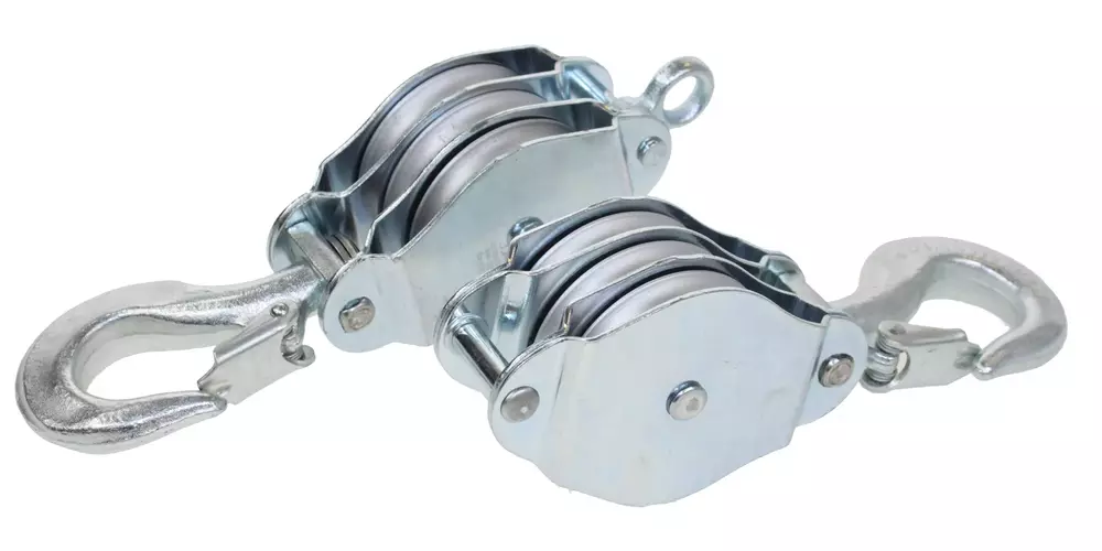 10357 Wielokrążek Ø 60mm / 3 rolki stalowe / 250kg 1
