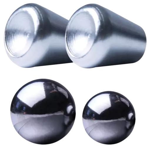 20475 Końcówki magnetyczne Ø 10mm i 14mm do włókna szklanego 1,5-2,5kg / RTG Ø6 / RUNPOTEC 1