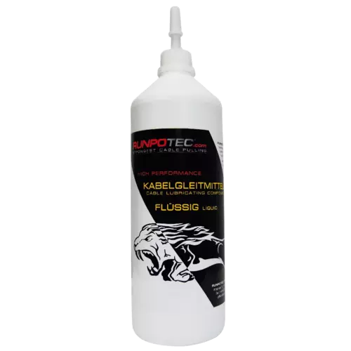 30063 Płyn poślizgowy do wciągania kabli 1000ml / RUNPOTEC 1