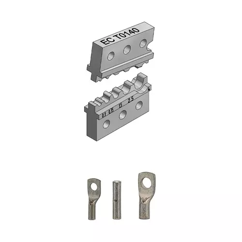 EC T0140 Matryca do końcówek i złączek nieizolowanych 0,14-4 mm² 1