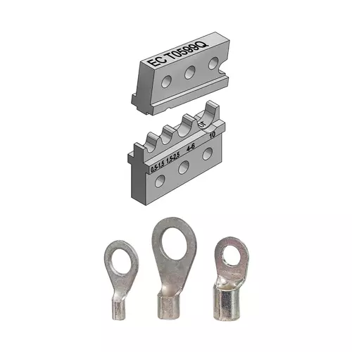 EC T0599Q Matryca do końcówek i złączek nieizolowanych 0,5-10 mm² 1