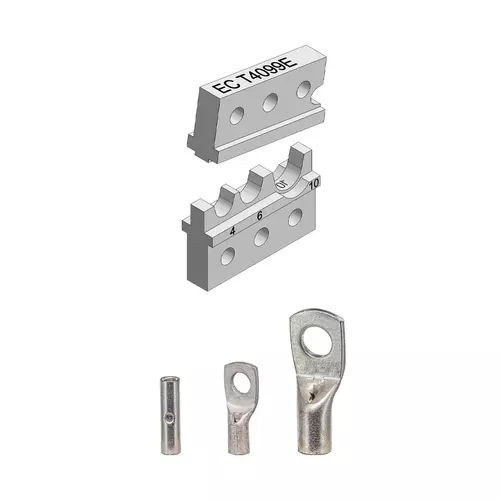 EC T4099E Matryca do końcówek i złączek nieizolowanych 4-10 mm² / Elpress Standard 1