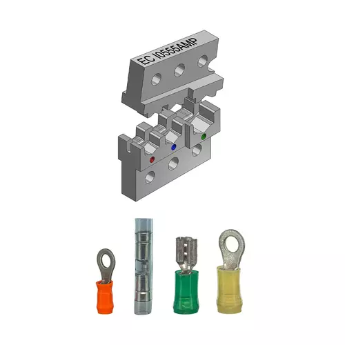 EC I0555AMP Matryca do końcówek, złączek i konektorów izolowanych 0,5-5,5 mm² 1