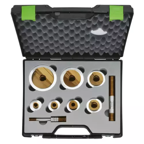 Zestaw wycinaków okrągłych M16-M63 Slug Splitter KLAUKE / GREENLEE 50766797 1