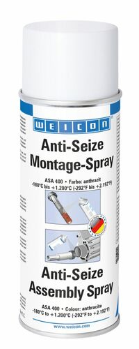 WEICON 27000400 / Anti-Seize Spray 400 ml ASA 400 1