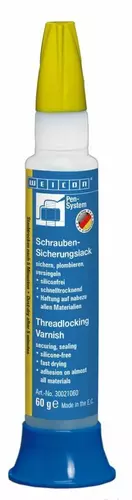 WEICON 30021060 / Threadlocking Varnish 60 g yellow 1