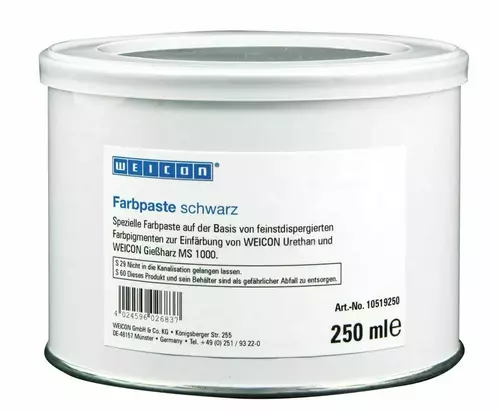 WEICON 10519250 / Colour Paste Black 250 g 1