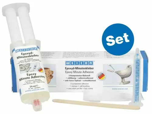 WEICON 10550025 / Epoxy Minute Adhesive Set, 24 ml 1