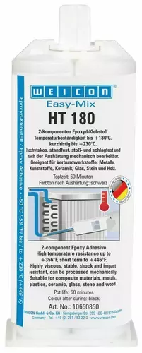 WEICON 10650850 / Easy-Mix HT 180 Epoxy Adhesive 50 ml 1
