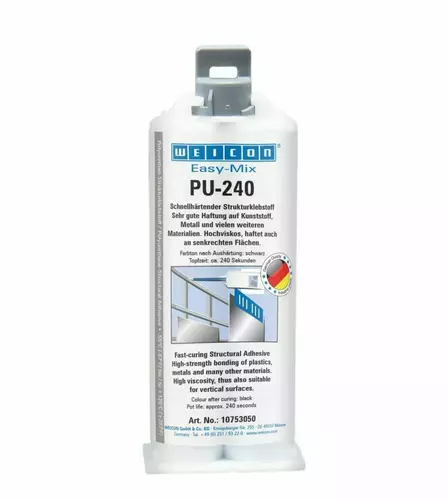 WEICON 10753050 / Easy-Mix PU-240 Polyurethane Adhesive 50 ml 1