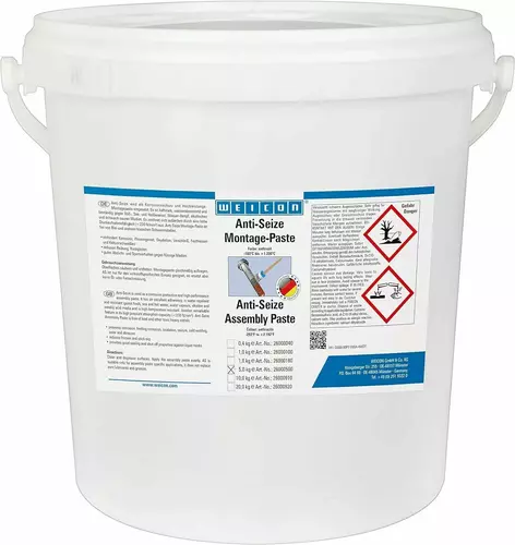 WEICON 26000500 / Anti-Seize Assembly Paste 5.0 kg 1