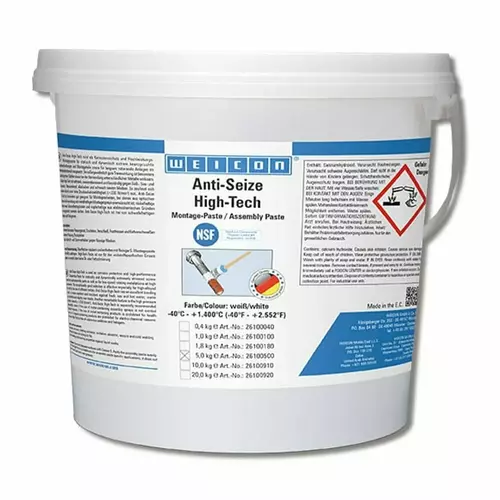 WEICON 26100500 / Anti-Seize High-Tech Assembly 5 kg 1
