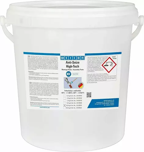 WEICON 26100910 / Anti-Seize High-Tech Assembly 10 kg 1