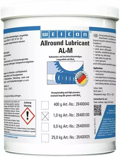 WEICON 26400100 / AL-M High Performance Grease 1 kg 1
