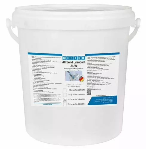 WEICON 26450500 / AL-W High Performance Grease 5 kg 1
