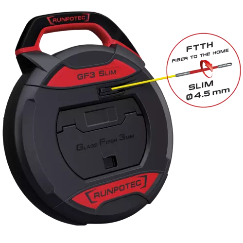 10210 Włókno szklane w kasecie GF3 SLIM Ø 3mm / 20m / RUNPOTEC 1