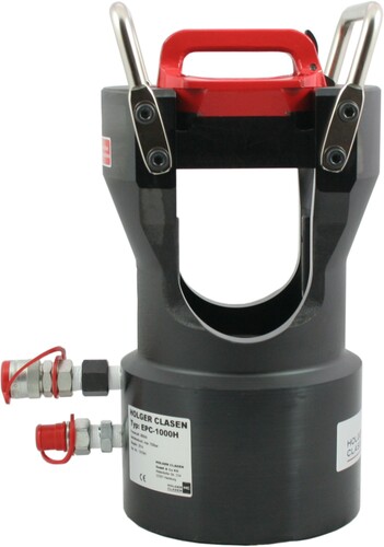 EPC 1000-H Głowica hydrauliczna 980kN / 300-1600 mm2 1
