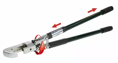 PM18 Praska mechaniczna do kabli 6-185mm2 z walizką 1