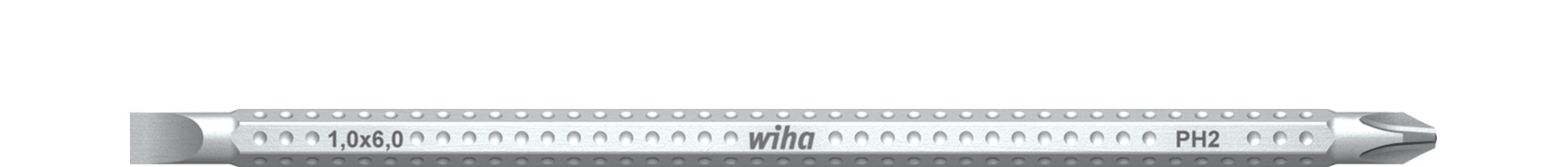Trzon wymienny SYSTEM 6 płaski, Phillips 4.0 mm, PH1, 150 mm / WIHA 00665 1