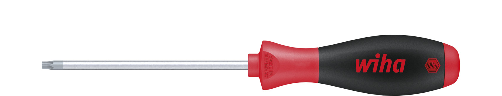 Wkrętak SoftFinish TORX® Tamper Resistant (z otworem) z trzonem okrągłym T20H x 100 mm / WIHA 01302 1