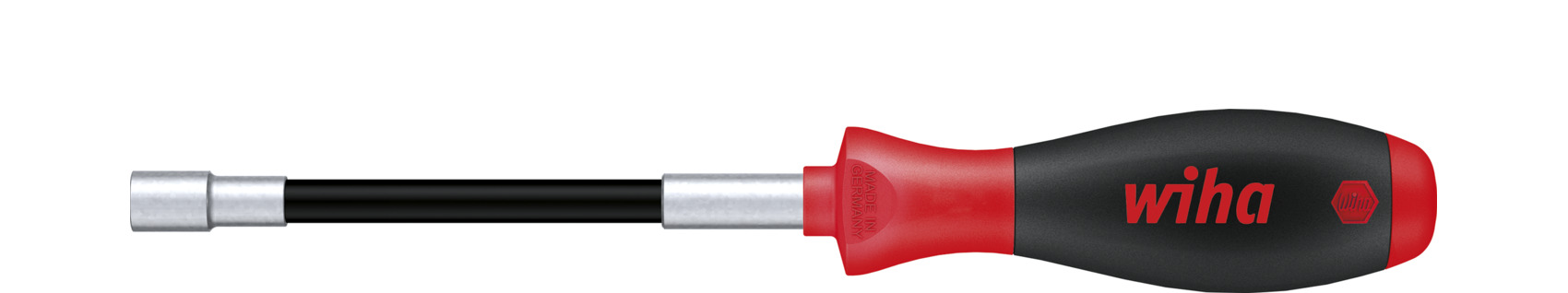 Wkrętak SoftFinish klucz nasadowy sześciokątny z trzonem elastycznym 7.0 mm x 150 mm / WIHA 01438 1