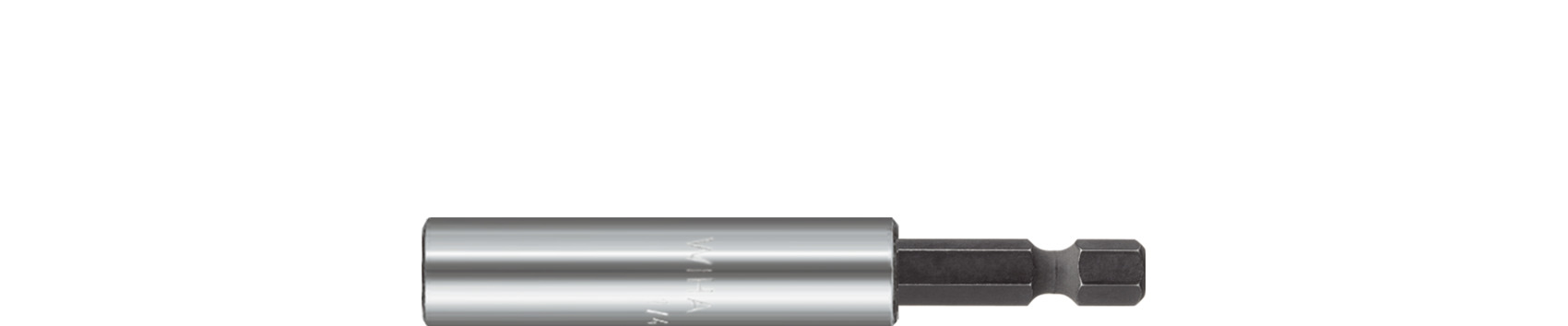 Uchwyt na bity magnetyczny, mocowanie pierścieniem rozprężnym 1/4" 72 mm / WIHA 01913 1
