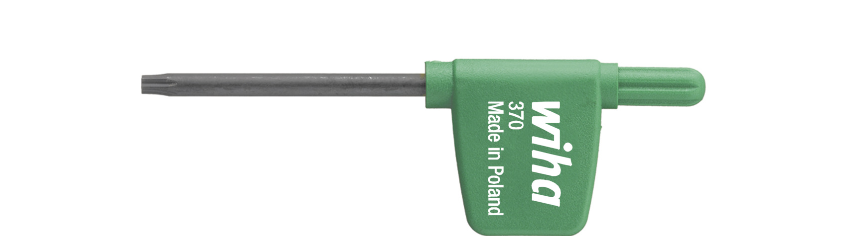 Klucze trzpieniowe z rękojeścią w kształcie chorągiewki TORX® oksydowany chemicznie T20 x 80 mm / WIHA 03731 1