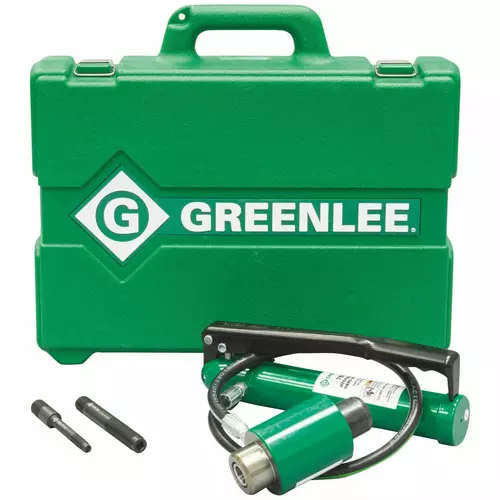 Wycinak hydrauliczny do otworów z pompą ręczną KLAUKE / GREENLEE 52084920 1