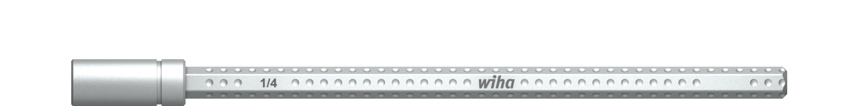 Uchwyt na bity SYSTEM 6 mocowanie kulką 1/4", 150 mm / WIHA 03882 1