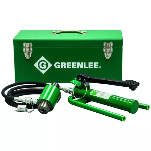 Wycinak hydrauliczny do otworów z pompą nożną KLAUKE / GREENLEE 52084941 1