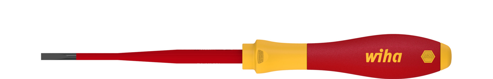 Wkrętak SoftFinish electric slimFix płaski 6.5 mm x 150 mm / WIHA 10155 1