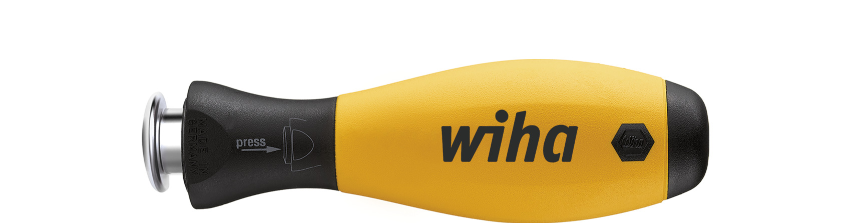 Rękojeść wkrętaka SoftFinish-telescopic ESD do trzonu wymiennego SYSTEM 6 6.0 mm / WIHA 10162 1
