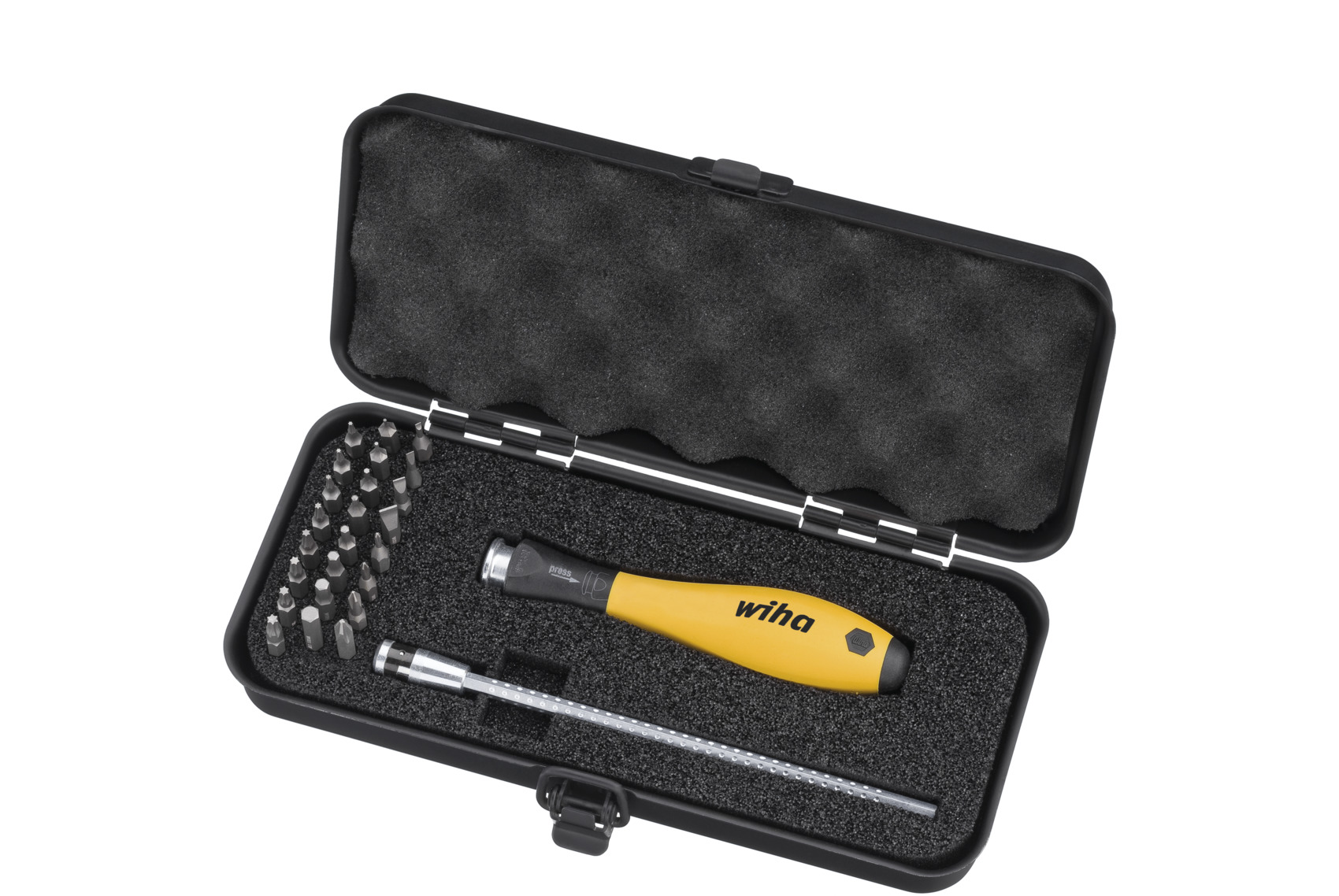 Bit zestaw SYSTEM 4 ESD mieszany 27-cz. wraz z kasetą / WIHA 10389 1