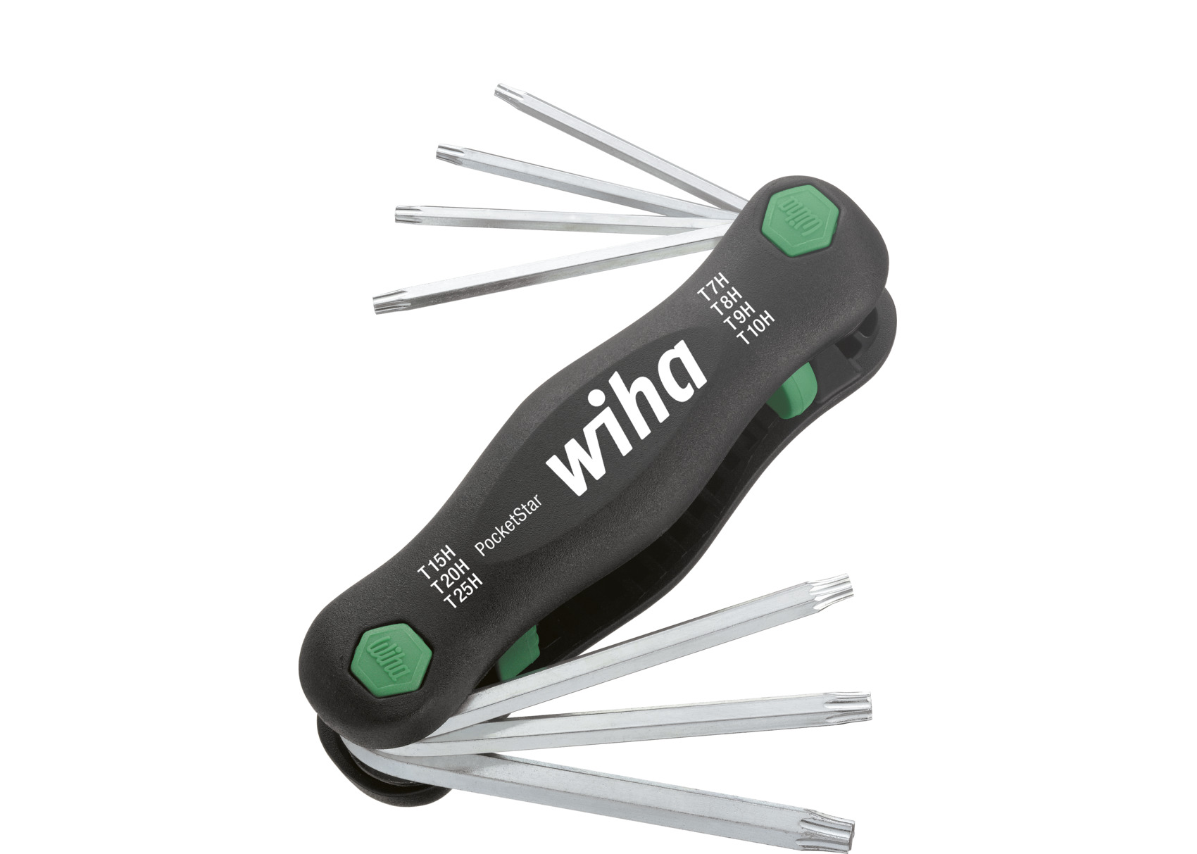 Narzędzie wielofunkcyjne PocketStar TORX® Tamper Resistant (z otworem), 7-cz. z wieszakiem samoobsługowym / WIHA 25164 1